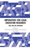 Imperatives for Legal Education Research