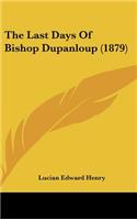 The Last Days of Bishop Dupanloup (1879)