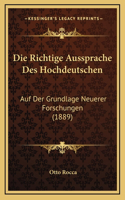 Die Richtige Aussprache Des Hochdeutschen