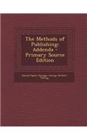 The Methods of Publishing