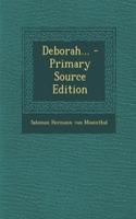 Deborah...
