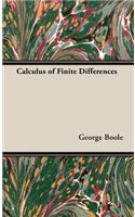 Calculus of Finite Differences