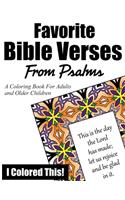 Favorite Bible Verses From Psalms
