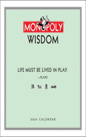 Monopoly Wisdom 2024 Wall Calendar