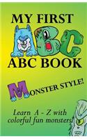 My first ABC book, Monster Style!