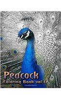 Peacock Coloring Book: 3