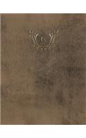 Monogram "6" Grid Sketchbook: (32 Monogram Buffalo 150 Grid-Sketch)