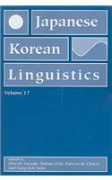 Japanese/Korean Linguistics, Volume 17