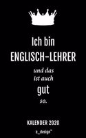 Kalender 2020 für Englisch-Lehrer