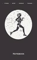 Running Notebook: Dot Grid Journal/Logbook for Fitness enthusiasts and fans of the body cult