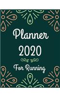Planner 2020 for running: Jan 1, 2020 to Dec 31, 2020: Weekly & Monthly Planner + Calendar Views (2020 Pretty Simple Planners)