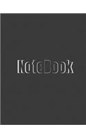 Notebook: College Ruled Notebook - Large 8.5 x 11 inches - 120 Pages