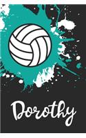 Dorothy Volleyball Notebook