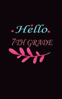 Hello 7th Grade