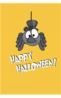 Top Hat Spider Halloween Journal