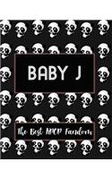 BABY J The Best KPOP Fandom: Best KPOP Gift Fans Cute Panda Monthly Planner 8"x10" Book 110 Pages Book