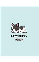 Lazy puppy sketchbook