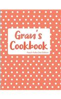 Gran's Cookbook Peach Polka Dot Edition