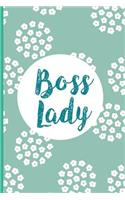 Boss Lady: Blank Lined Notebook Journal Diary Composition Notepad 120 Pages 6x9