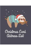 Christmas Card Address List: Address Book For Christmas Cards (Send & Receive)(V1)