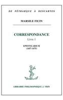 Correspondance Livre I