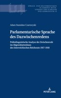 Parlamentarische Sprache des Dazwischenredens