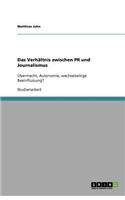 Das Verhältnis zwischen PR und Journalismus