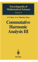 Commutative Harmonic Analysis III