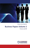 Business Papers Volume 2