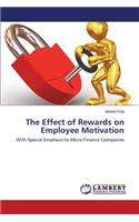 Effect of Rewards on Employee Motivation