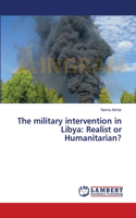 military intervention in Libya