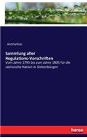 Sammlung aller Regulations-Vorschriften