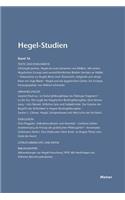 Hegel-Studien / Hegel-Studien Band 16 (1981)