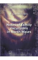 Notes of family excursions in North Wales: (English)