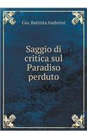 Saggio di critica sul Paradiso perduto