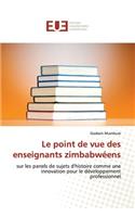 Le point de vue des enseignants zimbabwéens