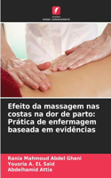 Efeito da massagem nas costas na dor de parto