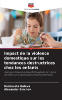Impact de la violence domestique sur les tendances destructrices chez les enfants