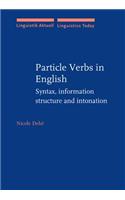 Particle Verbs in English