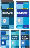 D.PHARM 1st YEAR 5 Books set in English (Human Anatomy and Physiology, Pharmaceutics, Pharmaceutical Chemistry, SOCIAL PHARMACY, Pharmacognosy ) By Thakur Publication