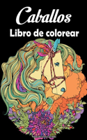 Caballos Libro de Colorear para Adultos
