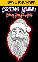 Christmas Mandala Coloring Book For Adults