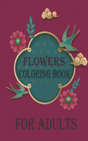 Flowers Coloring Book For Adults