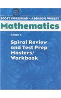 Scott Foresman Math 2004 Spiral Review and Test Prep Masters Grade 4 2004c