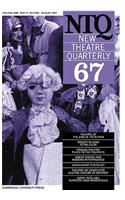 New Theatre Quarterly 67: Volume 17, Part 3
