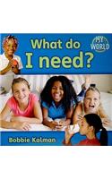 What do I need?