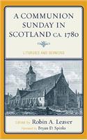 A Communion Sunday in Scotland ca. 1780