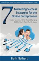 7 Marketing Success Strategies for the Online Entrepreneur