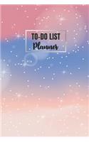 To Do List Planner: Notebook Organizer Journal Notes Schedule Daily Planner Work Activities Priorities and Tasks To Success Personal Time Management 110 Pages 6 x 9 inc