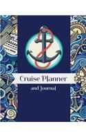 Cruise Planner and Journal: nautical Waves Themed Vacation Travel Notebook